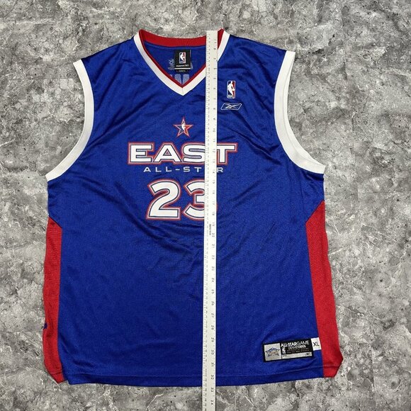 LeBron James East All-Star #23 Cleveland Cavaliers 2005 Reebok Jersey XL - Picture 9 of 9
